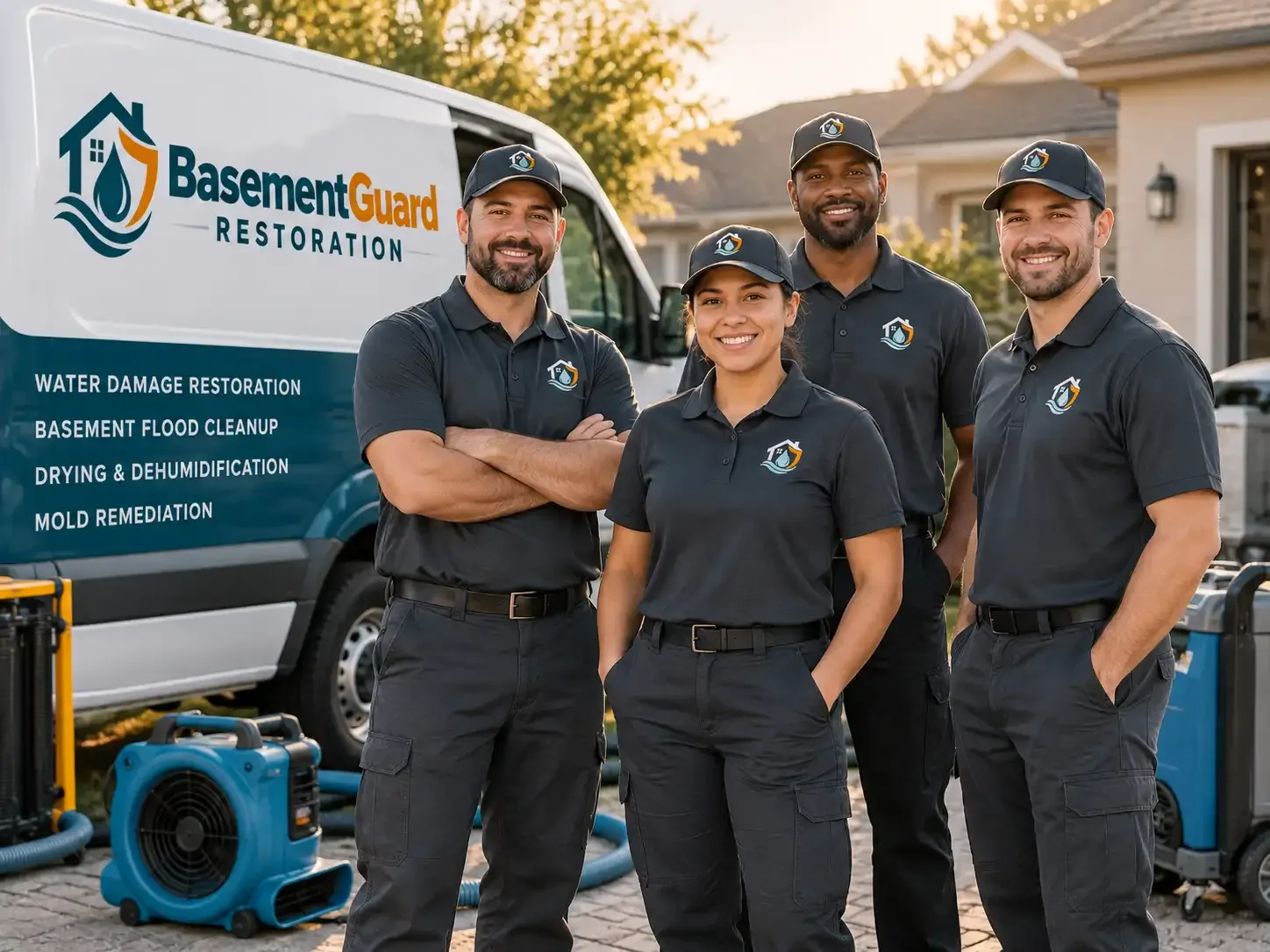 Basement Water Damage Restoration company in Deanville, TX
